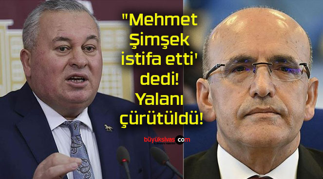 “Mehmet Şimşek istifa etti’ dedi! Yalanı çürütüldü!