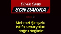 Mehmet Şimşek: İstifa senaryoları doğru değildir!