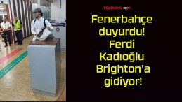 Fenerbahçe duyurdu! Ferdi Kadıoğlu Brighton’a gidiyor!