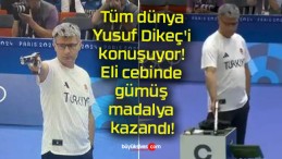 Tüm dünya Yusuf Dikeç’i konuşuyor! Eli cebinde gümüş madalya kazandı!