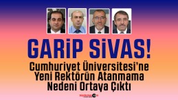 Sivas Cumhuriyet Üniversitesi kimsenin babasının oyuncağı değil!