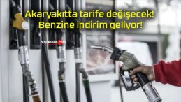 Akaryakıtta tarife değişecek! Benzine indirim geliyor!