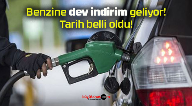 Benzine dev indirim geliyor! Tarih belli oldu!