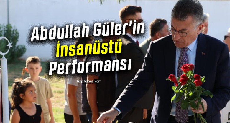 TBMM AK Parti Grup Başkanı Abdullah Güler’in İnsanüstü Performansı