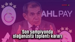 Son şampiyonda olağanüstü toplantı kararı