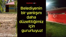 Belediyenin bir yanlışını daha düzelttiğimiz için gururluyuz!