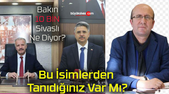 Bu İsimlerden Tanıdığınız Var Mı?