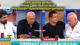 Canlı yayında gerilim! Ahmet Çakar ile Acun Ilıcalı fena kapıştı! “Kusura bakmayın yemezler”