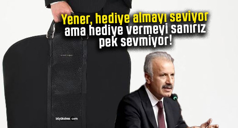 Necati Yener’in hediye almayı sevdiği biliniyor! Peki hediye vermek?