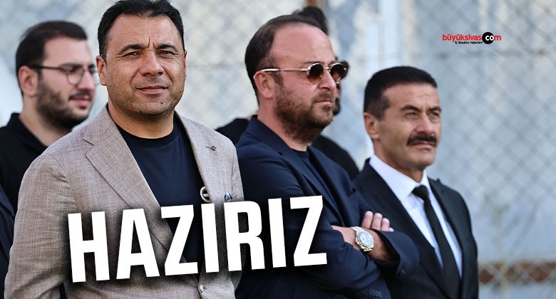 Sivasspor Gaziantep FK maçına hazır…