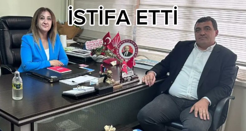 CHP Sivas Merkez İlçe Başkanı İstifa Etti