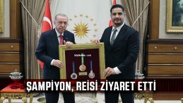 Olimpiyat Şampiyonu Taha Akgül Başkan Erdoğan’a Ziyaret