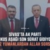 AK Parti Sivas’ta Güç Kaybı Yaşıyor! İçeri AKP’li Doldu Gerçek Partililer Dışarda