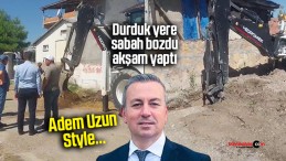 Adem Uzun Yap-Boz İşlerine Devam Ediyor! Yer Ahırlar Bölgesi