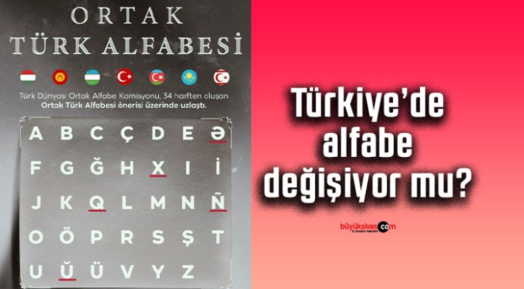 Türkiye’de alfabe değişecek mi? Ortak Türk Alfabesi nedir?