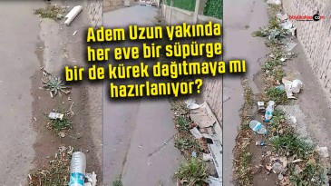 Sivas Belediyesi böyle giderse her eve bir kürek bir süpürge dağıtacak