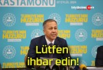 Lütfen ihbar edin!