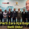 AK Parti Zara İlçe Başkanı Belli Oldu!