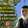 98’lik dede enerjisiyle 18’lik gençlere taş çıkartıyor!