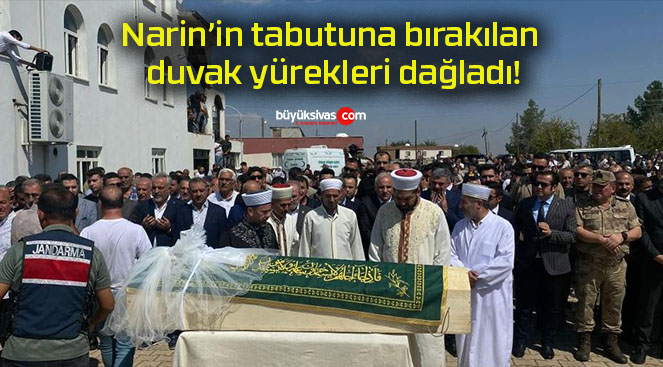 Narin’in tabutuna bırakılan duvak yürekleri dağladı!