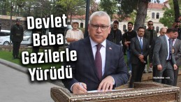 Sivas’ta gazilerin gururlu yürüyüşü