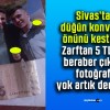 Sivas’ta Gelin Arabasından Atılan Zarftan 5 TL ve Bu Fotoğraf Çıktı