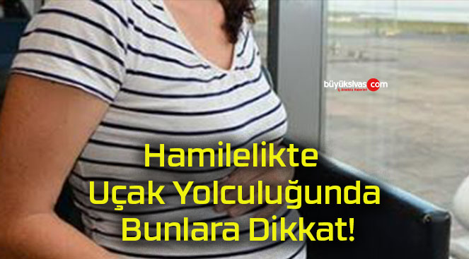 Hamilelikte Uçak Yolculuğunda Bunlara Dikkat!