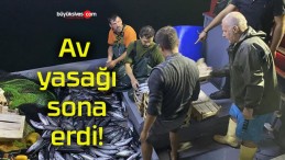 Av yasağı sona erdi!