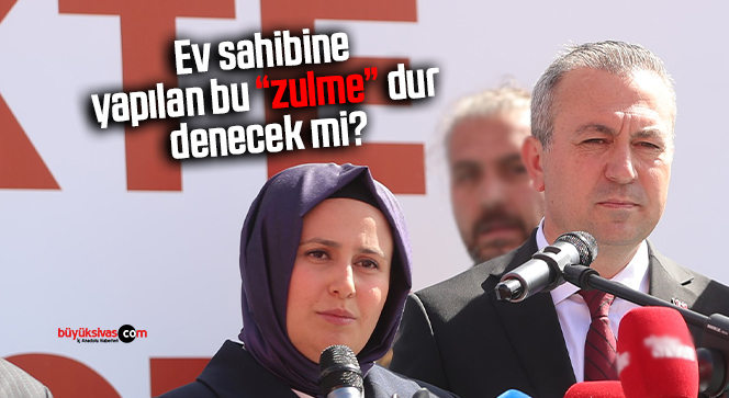 Sivas’ta ev sahibine yapılan bu “zulme” dur denecek mi?