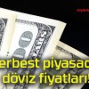 Serbest piyasada döviz fiyatları!