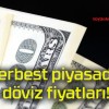 Serbest piyasada döviz fiyatları!