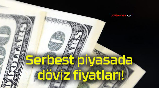 Serbest piyasada döviz fiyatları!