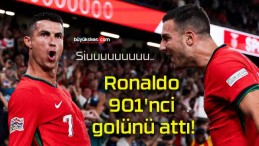 Portekiz İskoçya’yı 2 golle geçti! Ronaldo 901’nci golünü attı!