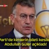 AK Parti’de kimlerin bileti kesilecek? Abdullah Güler açıkladı!