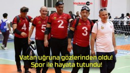 Vatan uğruna gözlerinden oldu! Spor ile hayata tutundu!