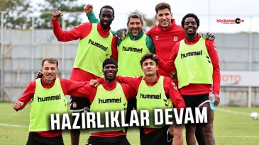 Net Global Sivasspor, Rams Başakşehir Maçı Hazırlıklarına Başladı