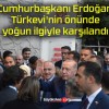 Cumhurbaşkanı Erdoğan Türkevi’nin önünde yoğun ilgiyle karşılandı!