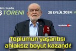 Toplumun yaşantısı ahlaksız boyut kazandı!