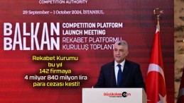 Rekabet Kurumu bu yıl 142 firmaya 4 milyar 840 milyon lira para cezası kesti!