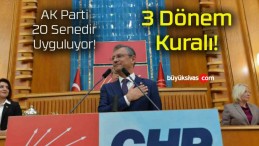 CHP’de tüzük değişikliği kabul edildi!