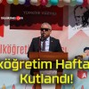 İlköğretim Haftası Kutlandı!