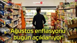 Ağustos enflasyonu bugün açıklanıyor!