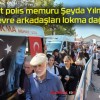 Şehit polis memuru Şeyda Yılmaz’ın devre arkadaşları lokma dağıttı!