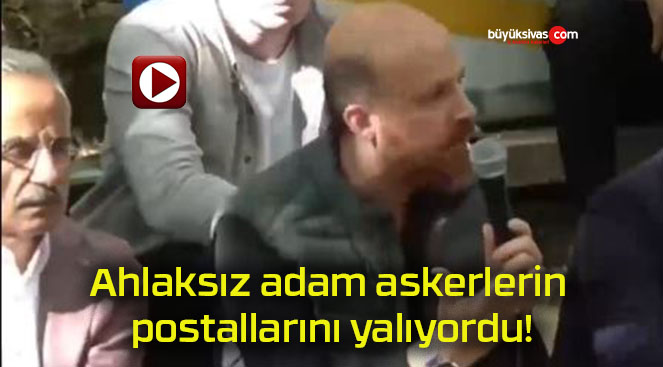 Ahlaksız adam askerlerin postallarını yalıyordu!