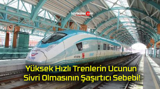 Yüksek Hızlı Trenlerin Ucunun Sivri Olmasının Şaşırtıcı Sebebi!