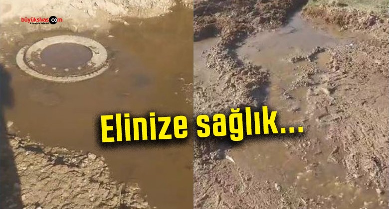 Sivas Ahırlar Bölgesinde Pislikler Yollara Taşıyor