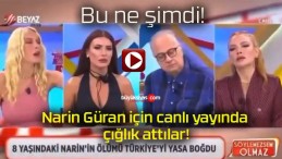 Narin Güran için canlı yayında çığlık attılar!