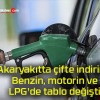 Akaryakıtta çifte indirim! Benzin, motorin ve LPG’de tablo değişti!