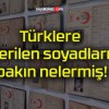 Türklere verilen soyadları bakın nelermiş!