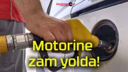 Motorine zam yolda!